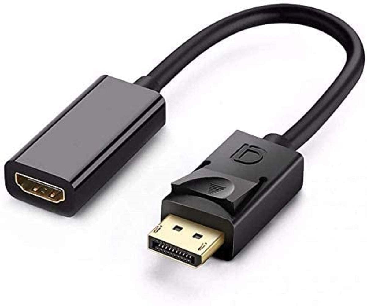 DisplayPort (DP) Male to HDMI Female Adapter Converter